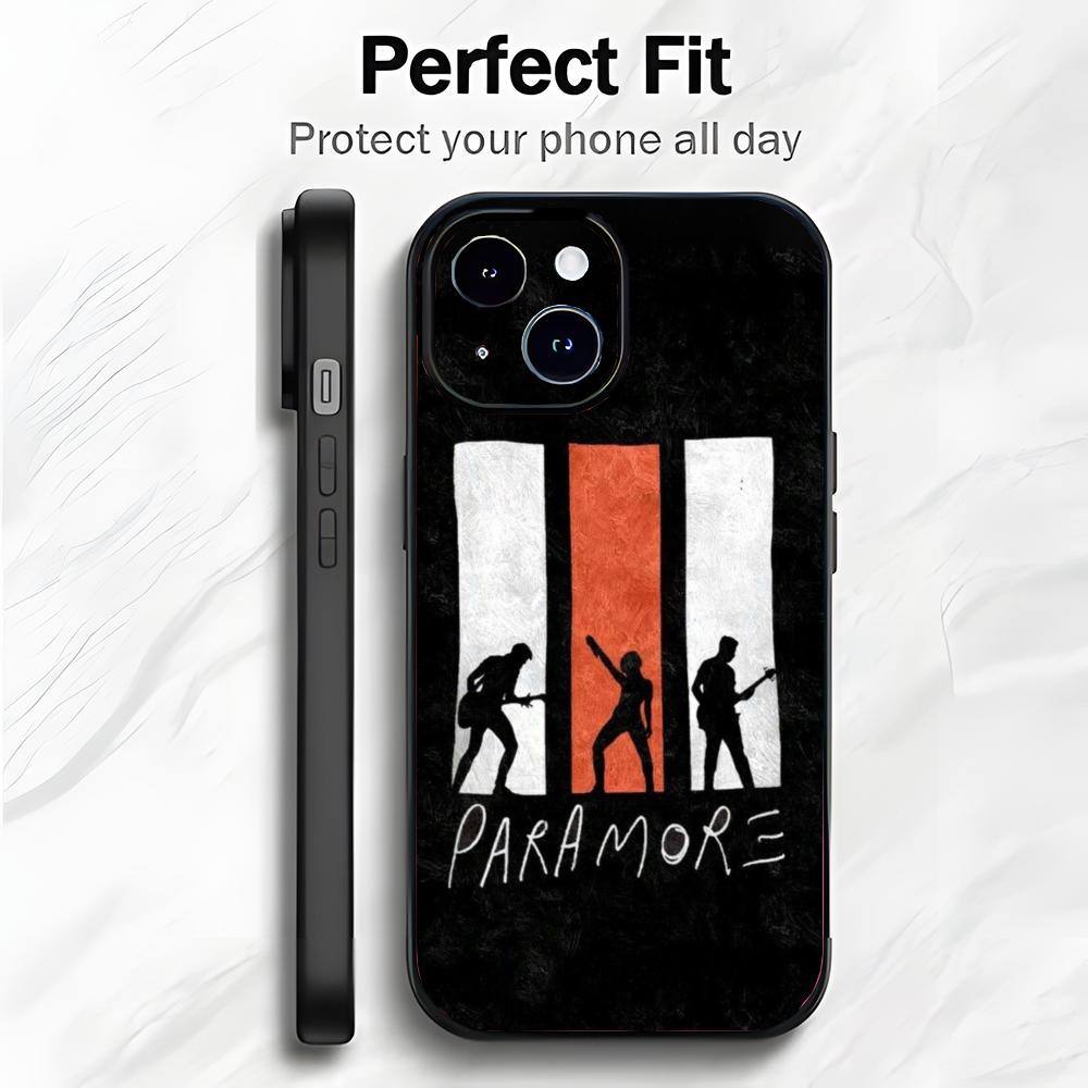 

Pop Punk Band P-Paramore Phone Case Phone Case Soft Packaging Lightweight For iPhone17 16 15 14 13ProMax iphone12promax