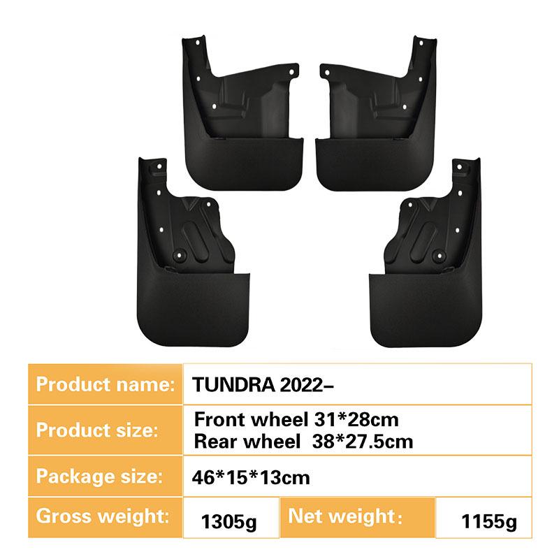 Toyota Tundra 2022 Mud Flaps