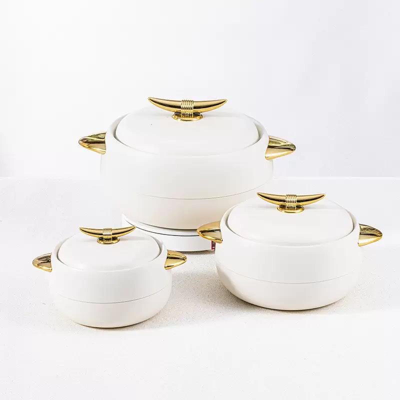 Insulated Lunch Box Set: 3 Food Warmers (1.0L, 2.0L, 3.5L) for Export