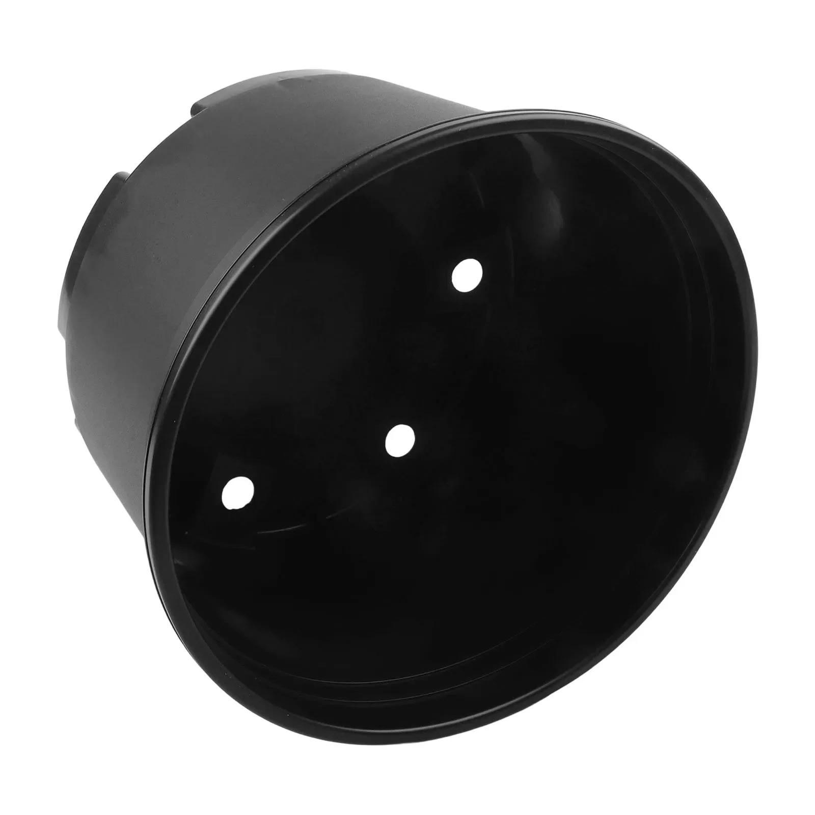 Black Plastic Pot Plant Nursery Pot Indoor Planting Modern Flower Nursery Pot Nursery Pot Practical Use For Plants 34cm
