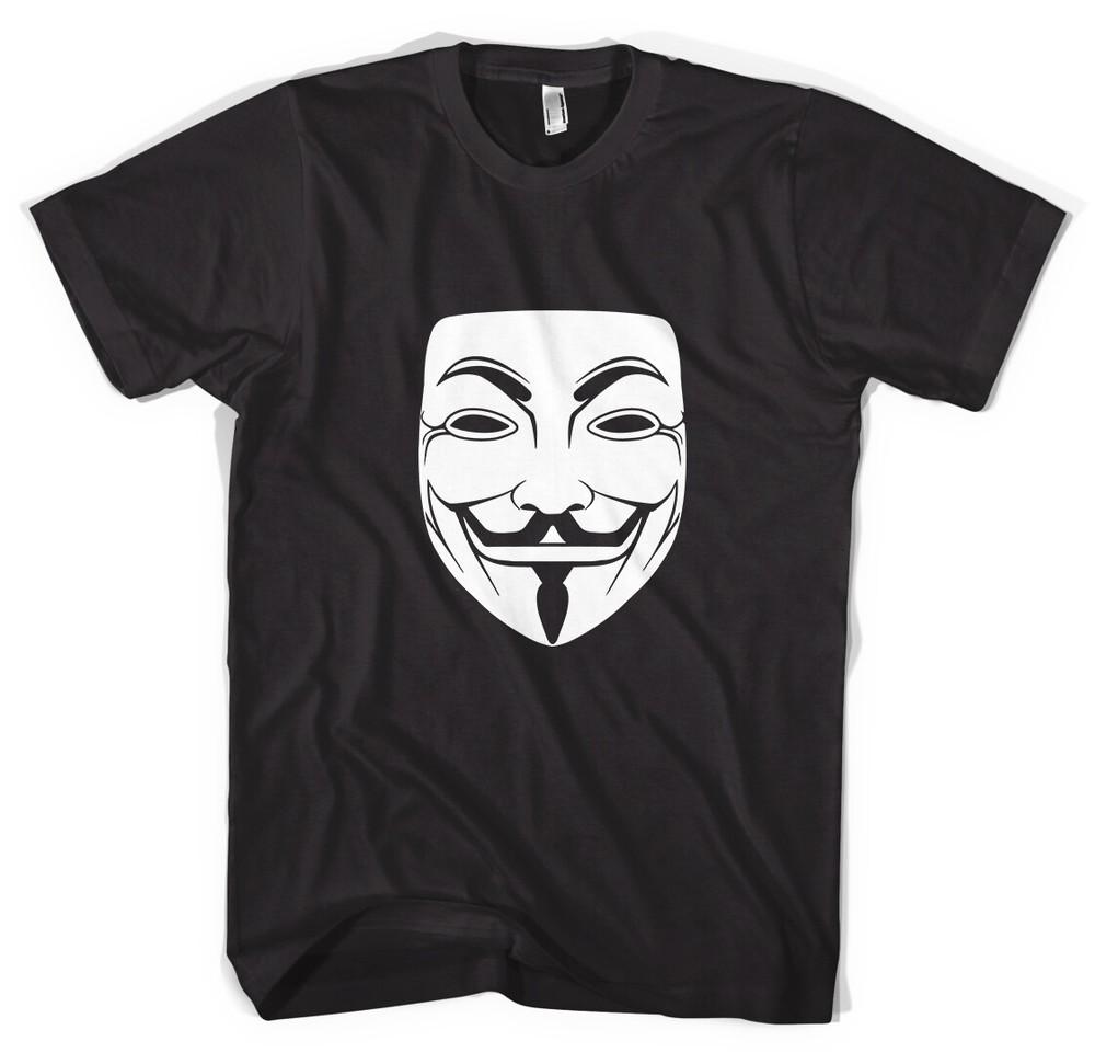Guy Fawkes Anonymous V For Vendetta Unisex T-Shirt Colours S