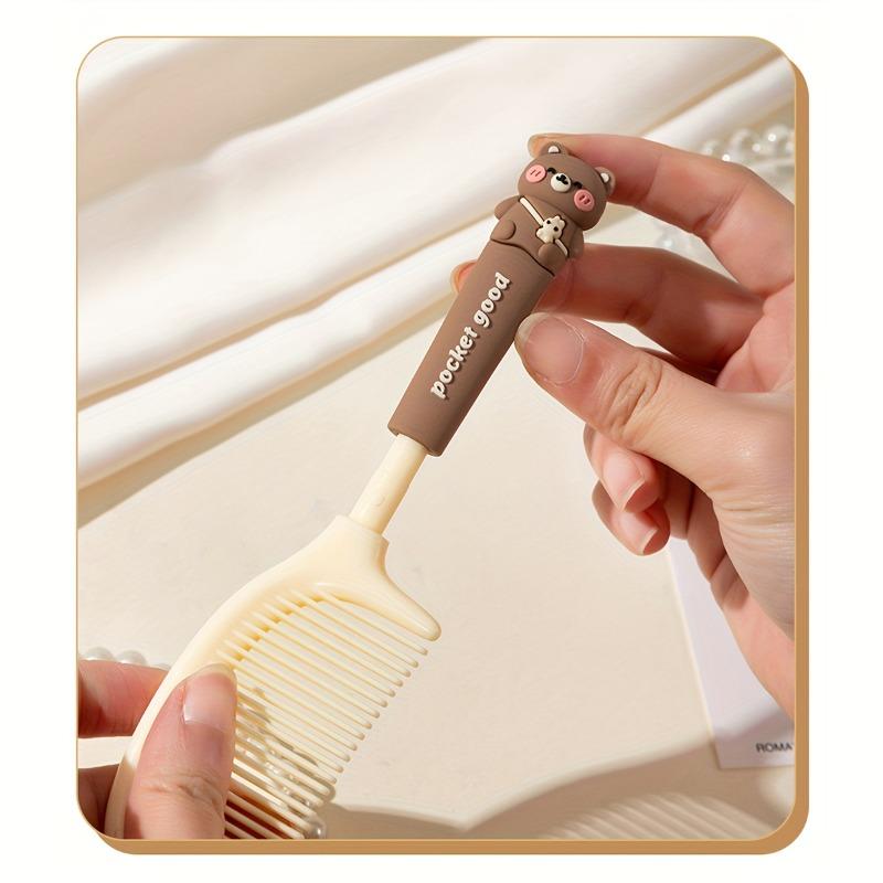 Cartoon Bear Handle Hairdresser Brush