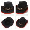 Music Festival Flat Hats Roleplay Cowboy Hat Adult Unisex Costume Panamas Caps