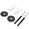 Aluminum Alloy Hood Pin Set Flip Over Universal Car Bonnet Catch Pin Kit for Sedans Trucks