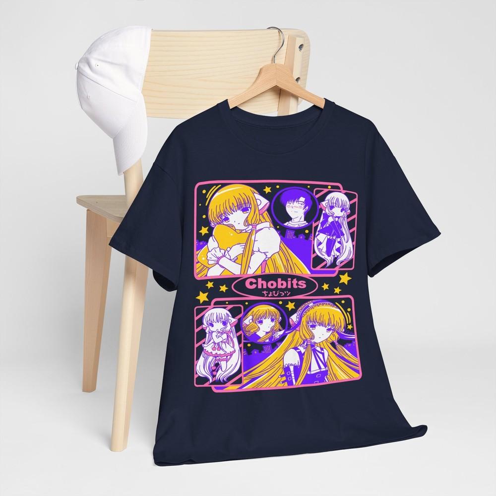 Chobits Chi TShirt apanese sumomo Hibiya Girl Kawaii Anime Gift Shirt cartoon M