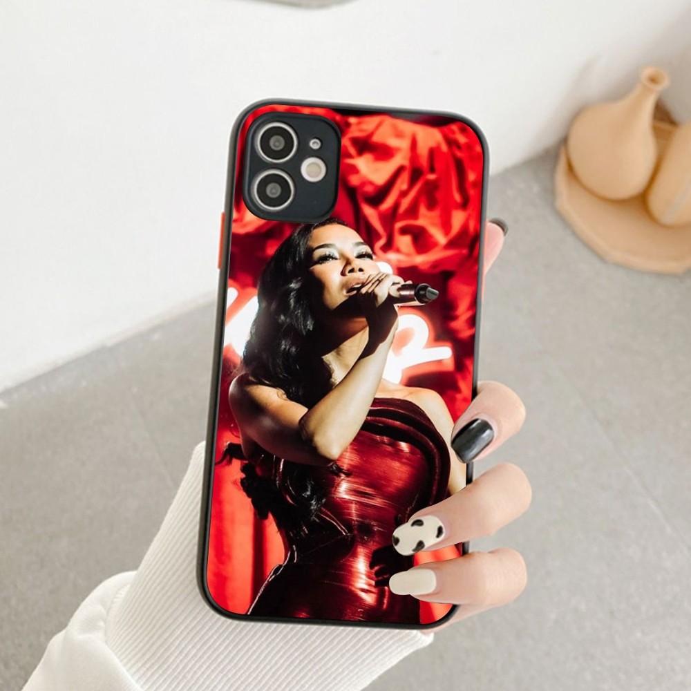 

Singer J-Jhene-Aiko Phone Case For IPhone 14 11 12 13 Mini Pro Max 8 7 Plus X XR XS MAX Translucent Matte Cover iphone X