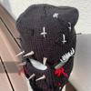 Rivet Beanie Funny Balaclava Balaclava Distressed Knitted Full Face Shiesty Mask Balaclava Scary Balaclava