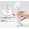 Kinsei Beauty 3 In 1 Electric Cleansing Brush Sonic Rotating Cleansing Brush Galvanic Facial Spa System Deeply Clean and Remove Blackheads