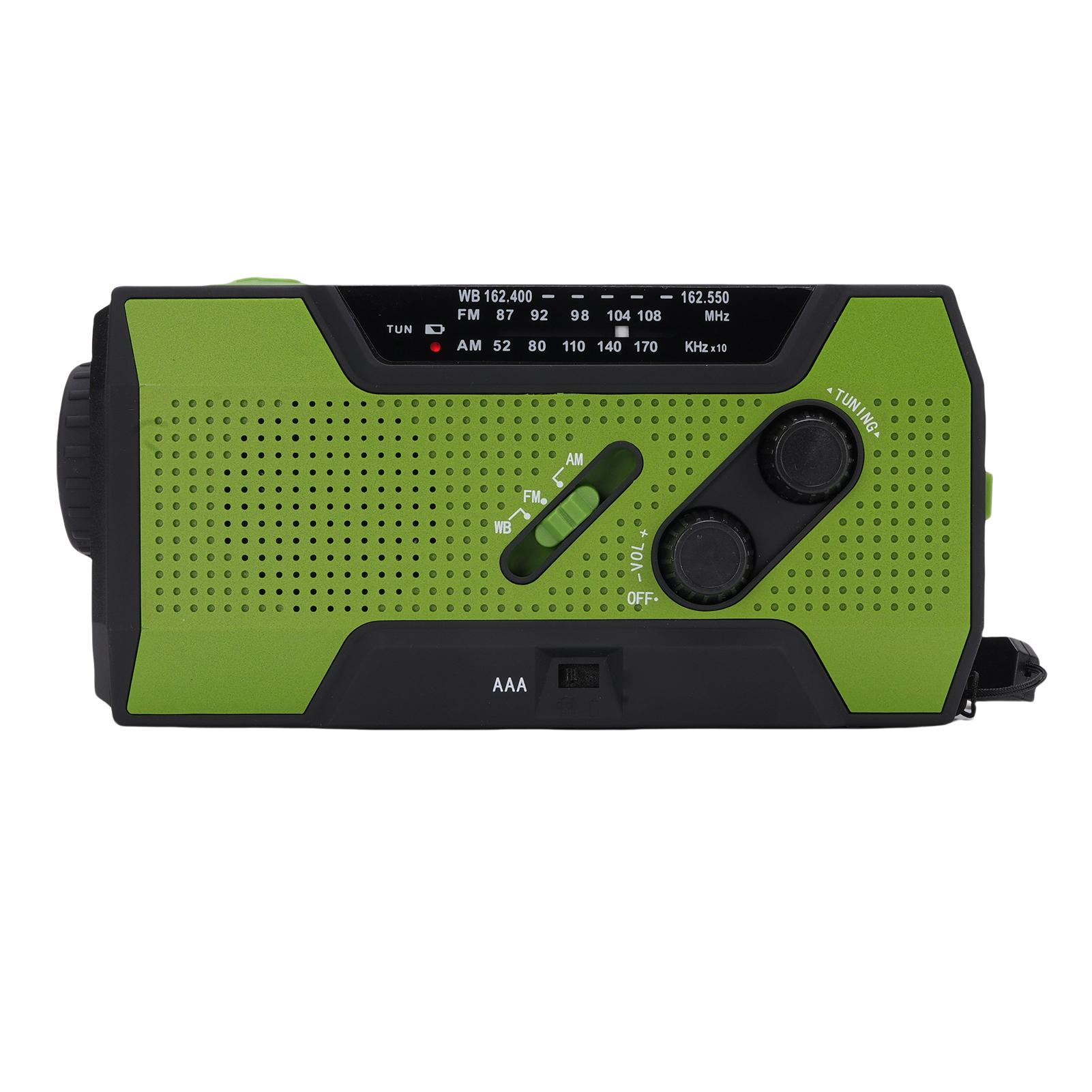 

Аварийное радио AM FM SOS Многофункциональное портативное перезаряжаемое солнечное радио с ручным заводом и зарядное устройство для