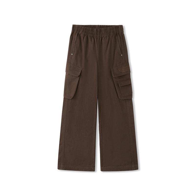 Skechers Comfortable Solid Color Elastic Waist Simple Casual Pants Men bottoms L126M001-05U5 XXL