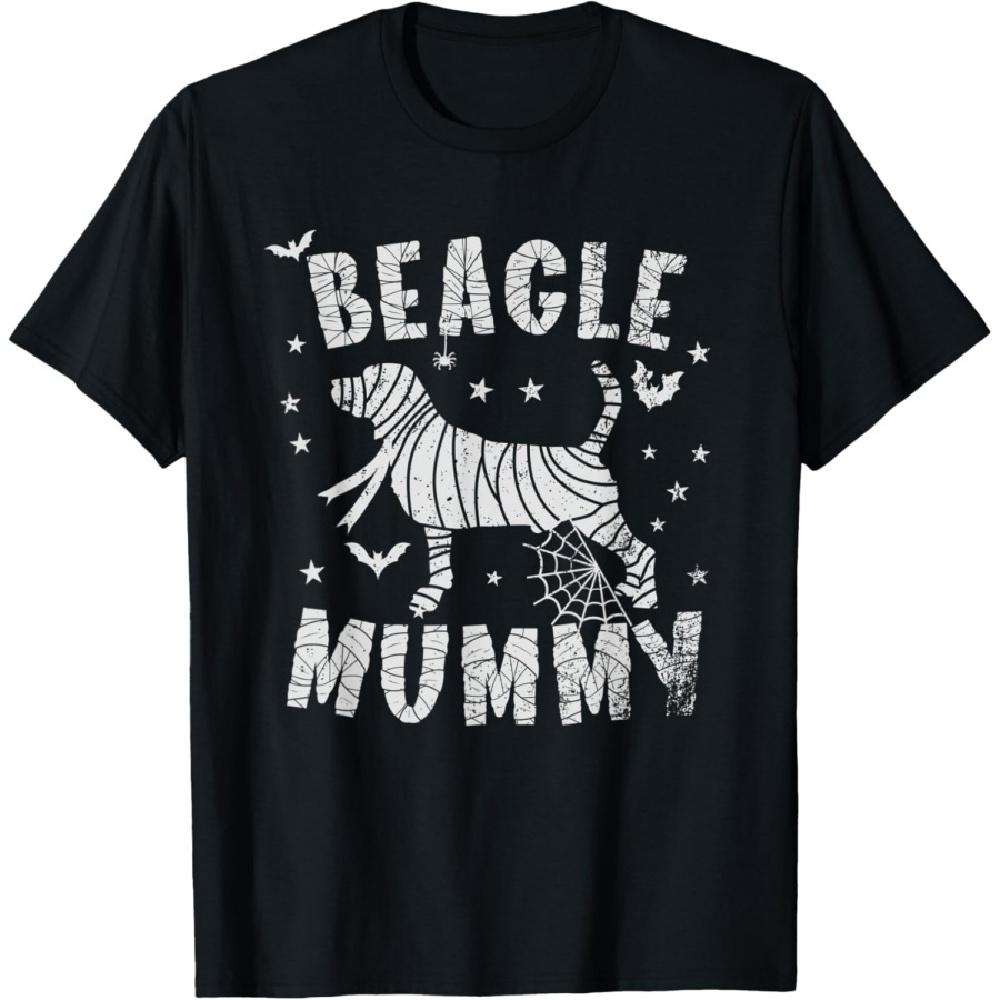 Beagle Mummy - Halloween T-Shirt S