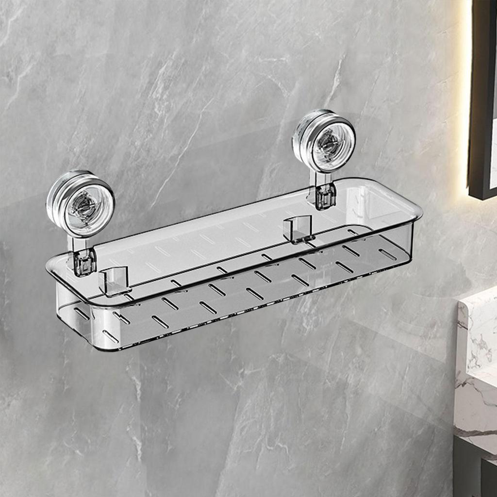 Zdejmowana półka prysznicowa na przyssawkę Organizer łazienkowy Koszyk do utrzymywania porządku Prosty zdejmowany