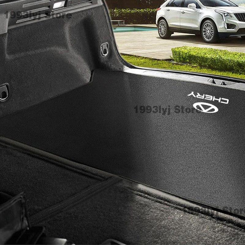 Flannel Car Mats For Chery Tiggo 4 Pro Trunk Mat Mat Accessories All Weather Dustproof Protection Pad