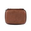 1pc Portable USB Data Cable Leather Earphone Storage Bag Headphone for Case Cover Protector Mini Zipper Hard Box