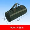 Thick Canvas Tool Storage Bag Portable Wear Resistant Hardware Organizer for Plumbing Repair Job Site Use 1PC