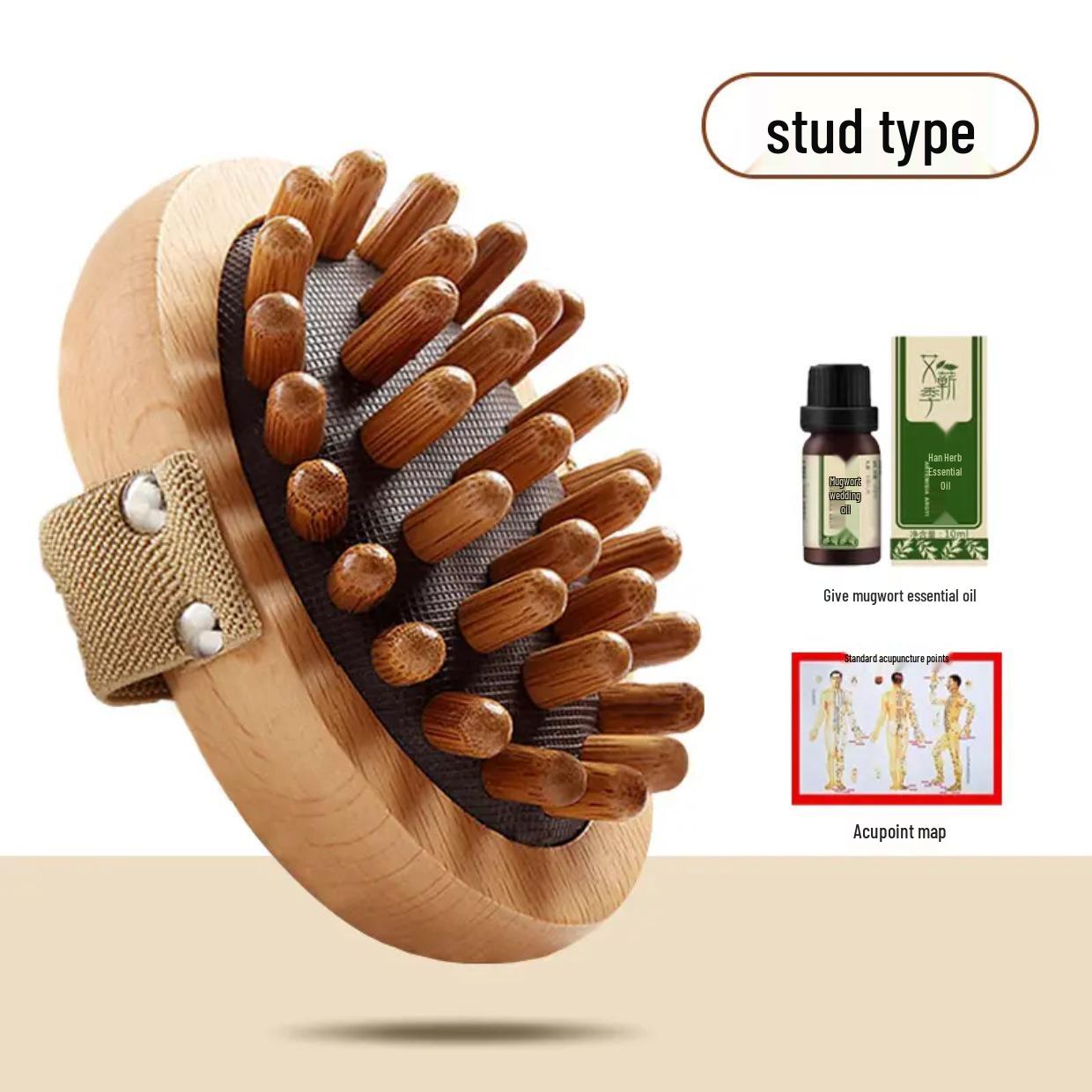 

Меридианный массажер для тела и инструмент для гуаша с ремнем