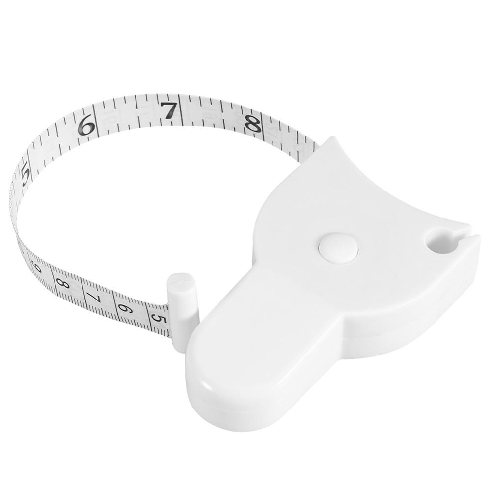 2pcs Direct Reading Retractable Tape Measure Automatic Retractable Tape For Fitness Weight Loss