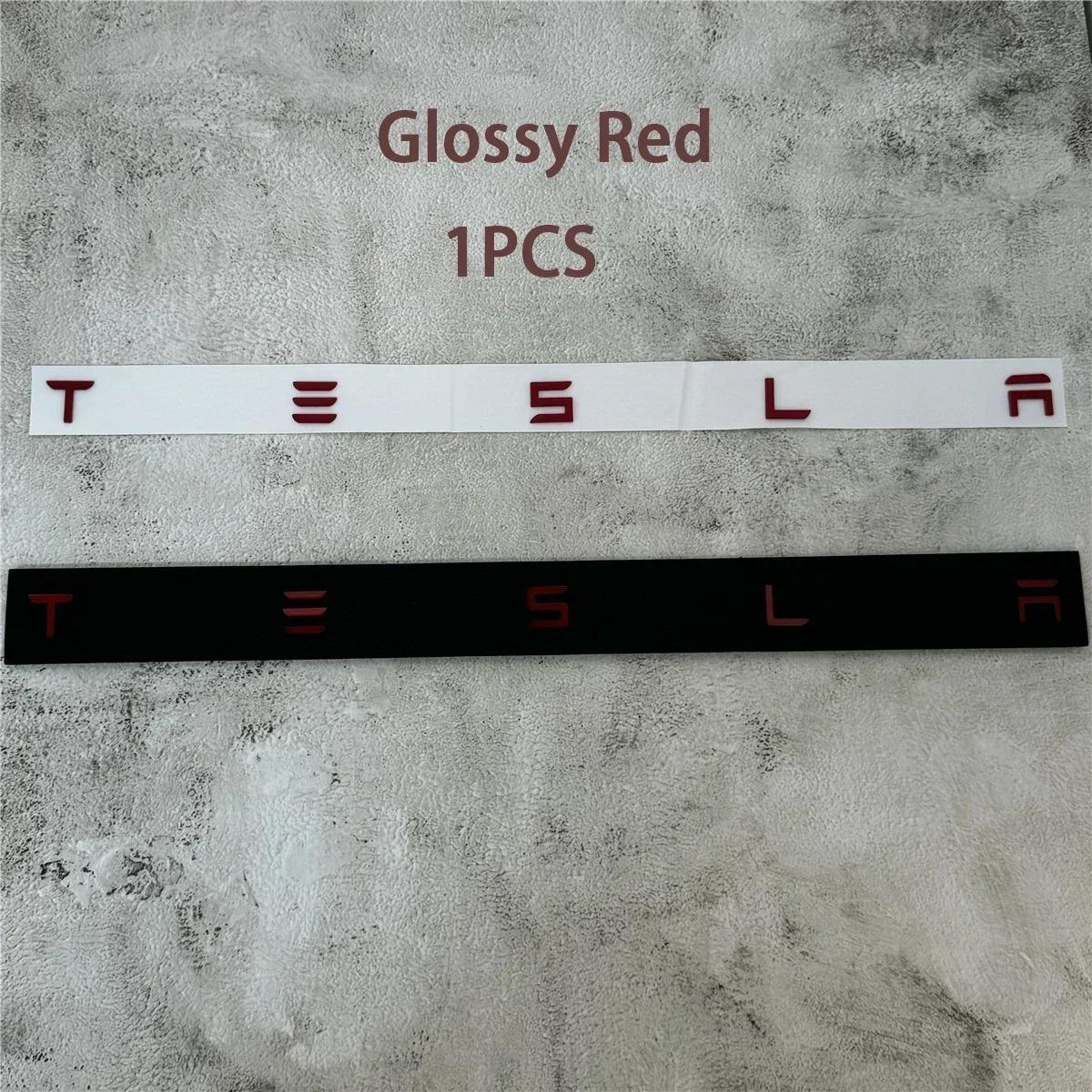 

Tesla MODEL 3/S/X/Y Chrome Logo Badge - 1PCS Rear Tailgate Decal Sticker Car Exterior Accessory
