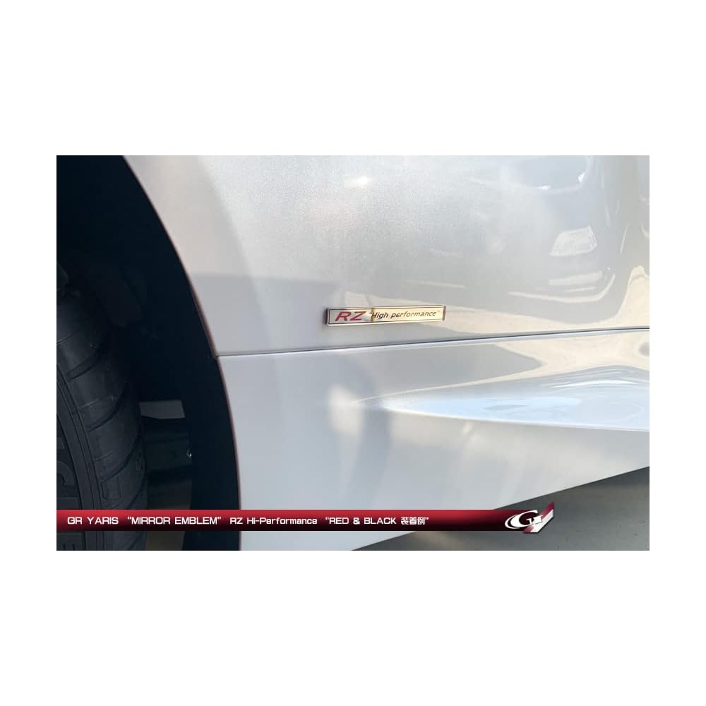 Grazio&Co. GR Yaris Mirror Emblem RZ-Hi Performance Black Black