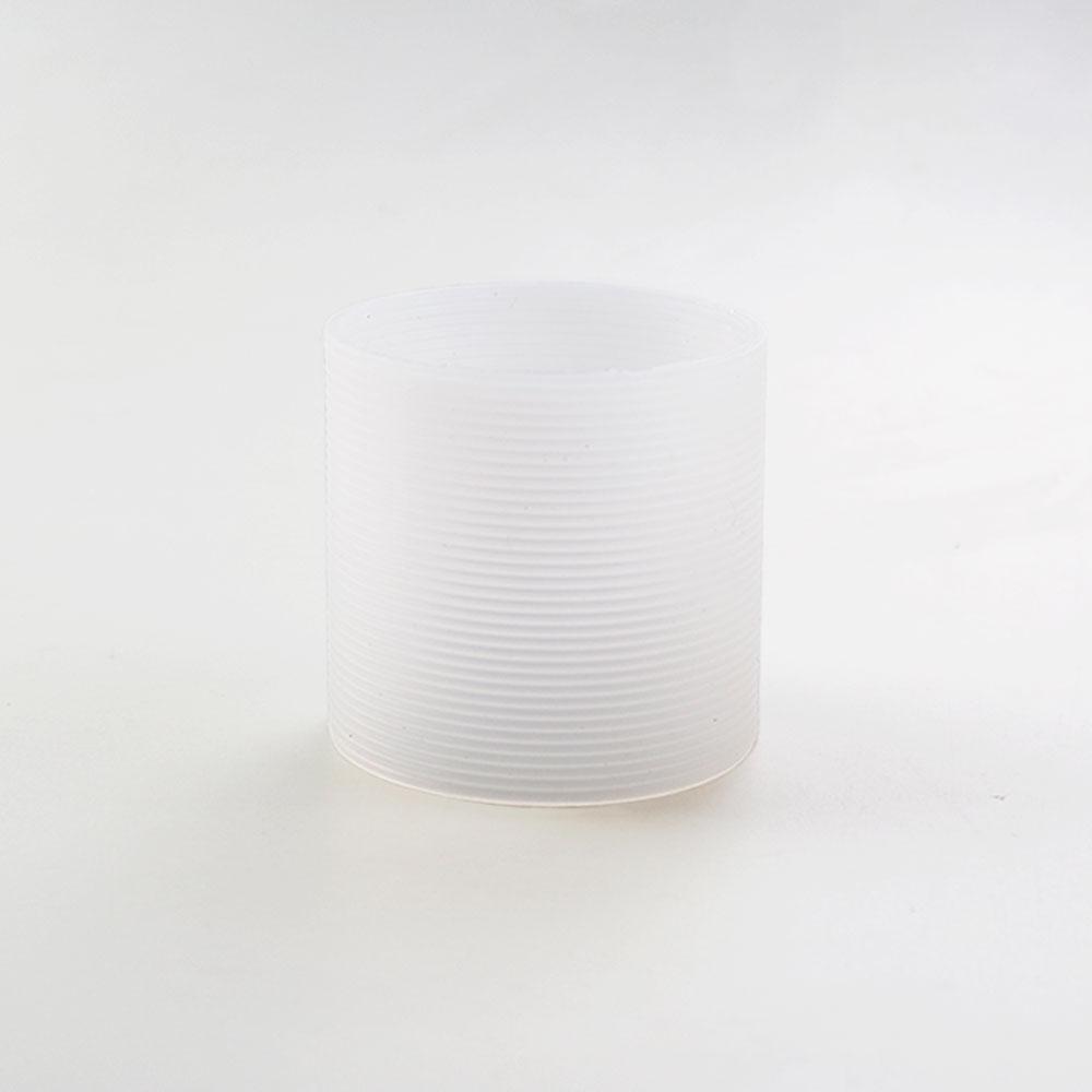 SW 16 Colors 7.0CM Silicone Cup Cover Stripes Non-slip Heat  For Glass Cup Sleeve 70MM Insulated Water Bottle Cup Sleeve