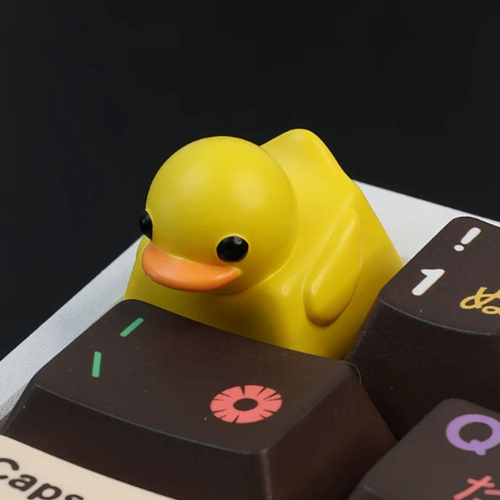 Resin Mechanical Keyboard Cap Cartoon ESC Keycap Duck Keyboard Keycap Replacement Parts