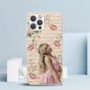 CR66 S-Sabrina C-Carpenter Soft Cover for iPhone 16 17 Air 15 14 Pro Max 16E Phone Case 13 Mini 12 11 7 SE 8 Print Pattern Fit C