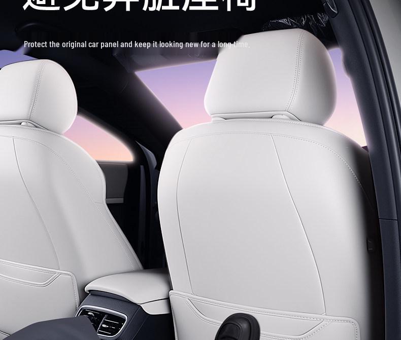 Zhi Jing L7 Rear Seat Anti-Kick Mats & Backrest Protectors: Accessory List