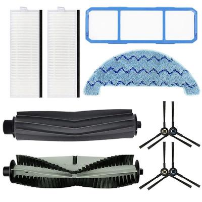 Compatible with iLife A7/A9S, X785, X750, X800 Side Brush, Main Brush, Primary Filter, and Wipe.