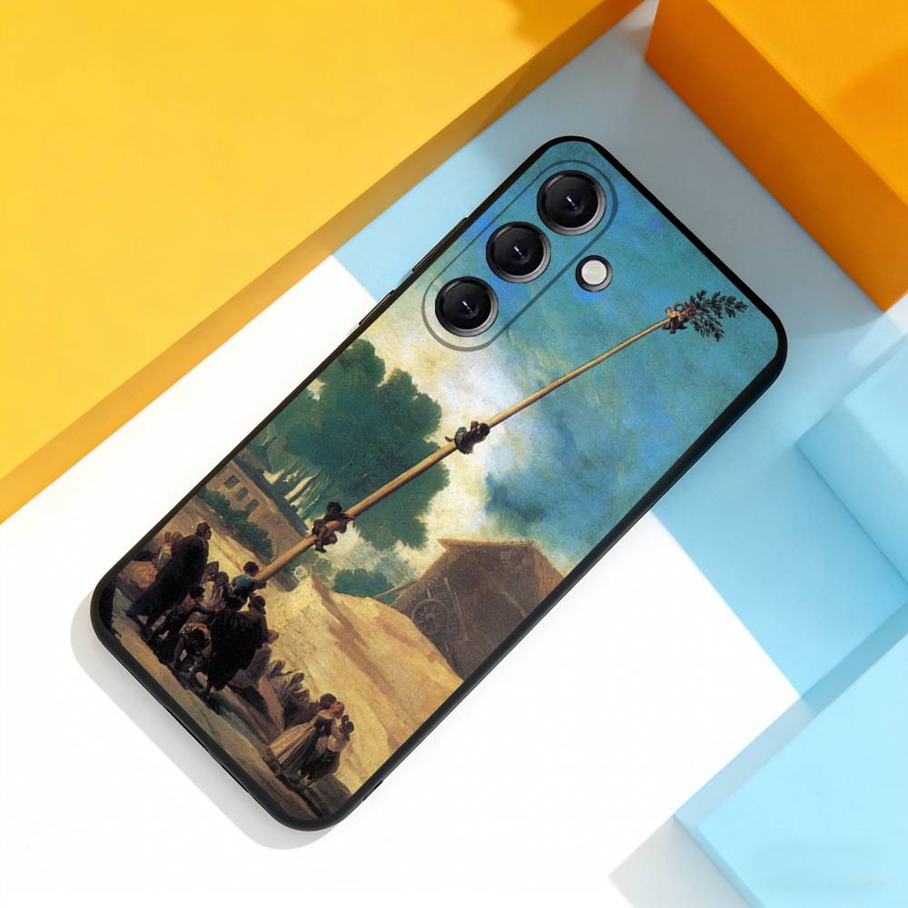 Spain F-Francisco Goya Art Phone Case For Samsung Galaxy A 73,72,51,53,52,71,22,5G,Note,J7,8,9 Soft Black Cover
