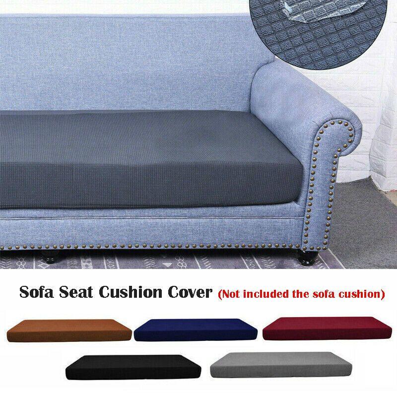 Waterproof Sofa Seat Cushion Cover Stretchy And Soft Material Choose From 13 Colors