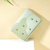 New Pu Material Large Capacity Multi-card Slots Simple Rivet Student Korean Style Ladies Tri-fold Coin Purse Cross-border