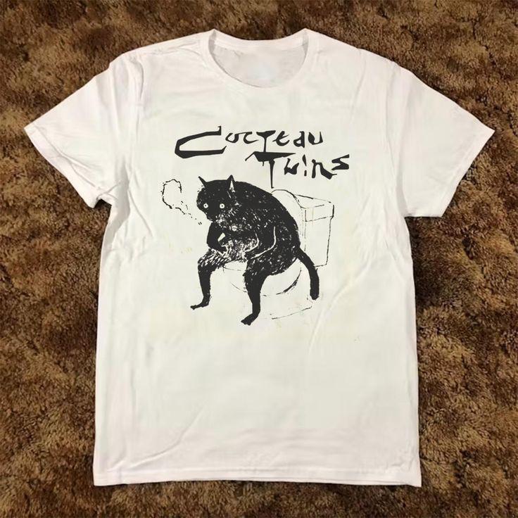 Maglietta Vintage Cocteau Twins Regalo Tour Concerto Taglie dalla S alla 5XL