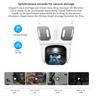 Outdoor 12MP Cameras Wifi IP Three Lens PTZ Auto Tracking Security Protection Smart CCTV Video Icsee Surveillance