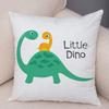Mielas Juros periodo dinozauras Pagalvės užvalkalas Dekoratyvinis animacinių gyvūnų pagalvės užvalkalas Vaikų kambarys Sofa