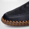 Men's Casual Leather Shoes Loafers Moccasin Breathable Slip On Boat Soft Driving Shoes