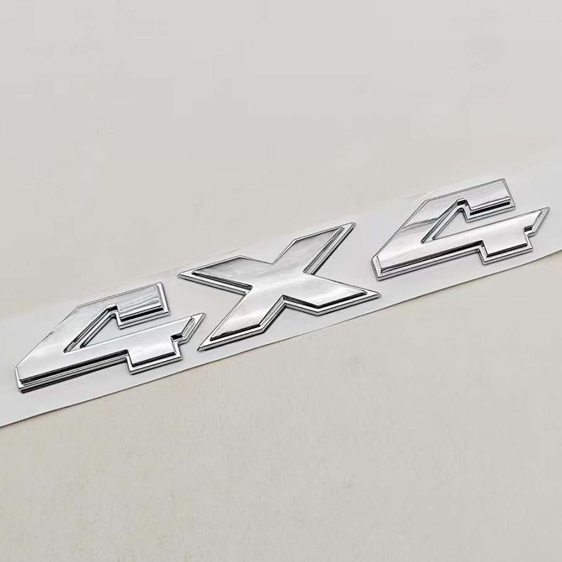 3D ABS Car Styling Rear Trunk 4X4 Emblem Logo Sticker For JEEP Grand Cherokee Wrangler Wagoneer Compass Renegade Accessories