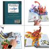 3D Encyclopedia Prehistorica Dinosaurs Marine Organism Folding Pop-Up Book Diverse Dinosaur Species Guide Perfect Gift