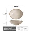 Retro Ceramic Large Bowls for Soup & Vegetables - Practical Tableware for Single Serving