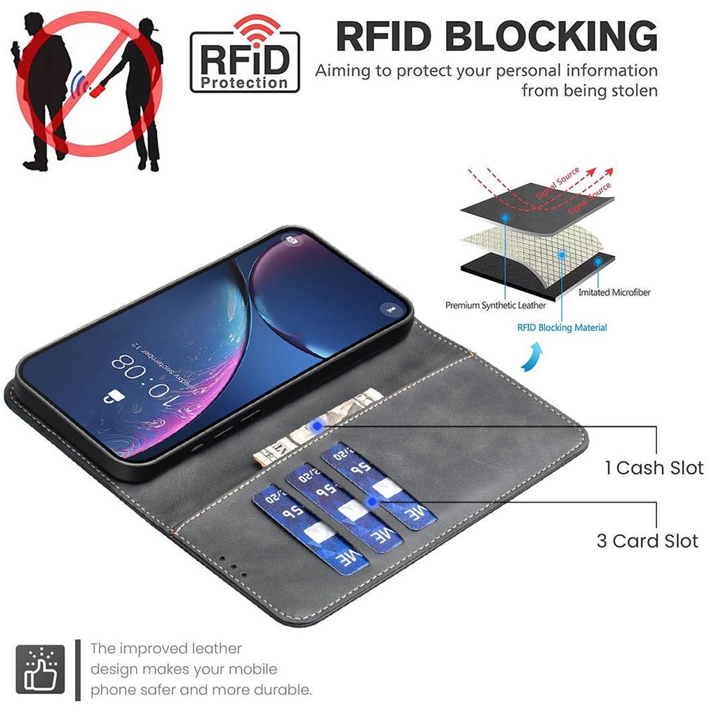 Apple iPhone 17/18 Pro Flip Wallet Case