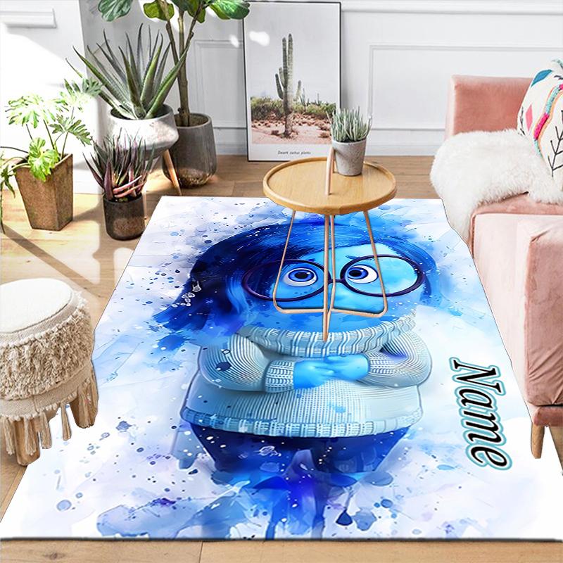 Custom 1Pc Inside Out Emotions Rug Office Carpet Indoor Outdoor Entrance Doormat Nonslip Soft And Comfortable Living Room D91681