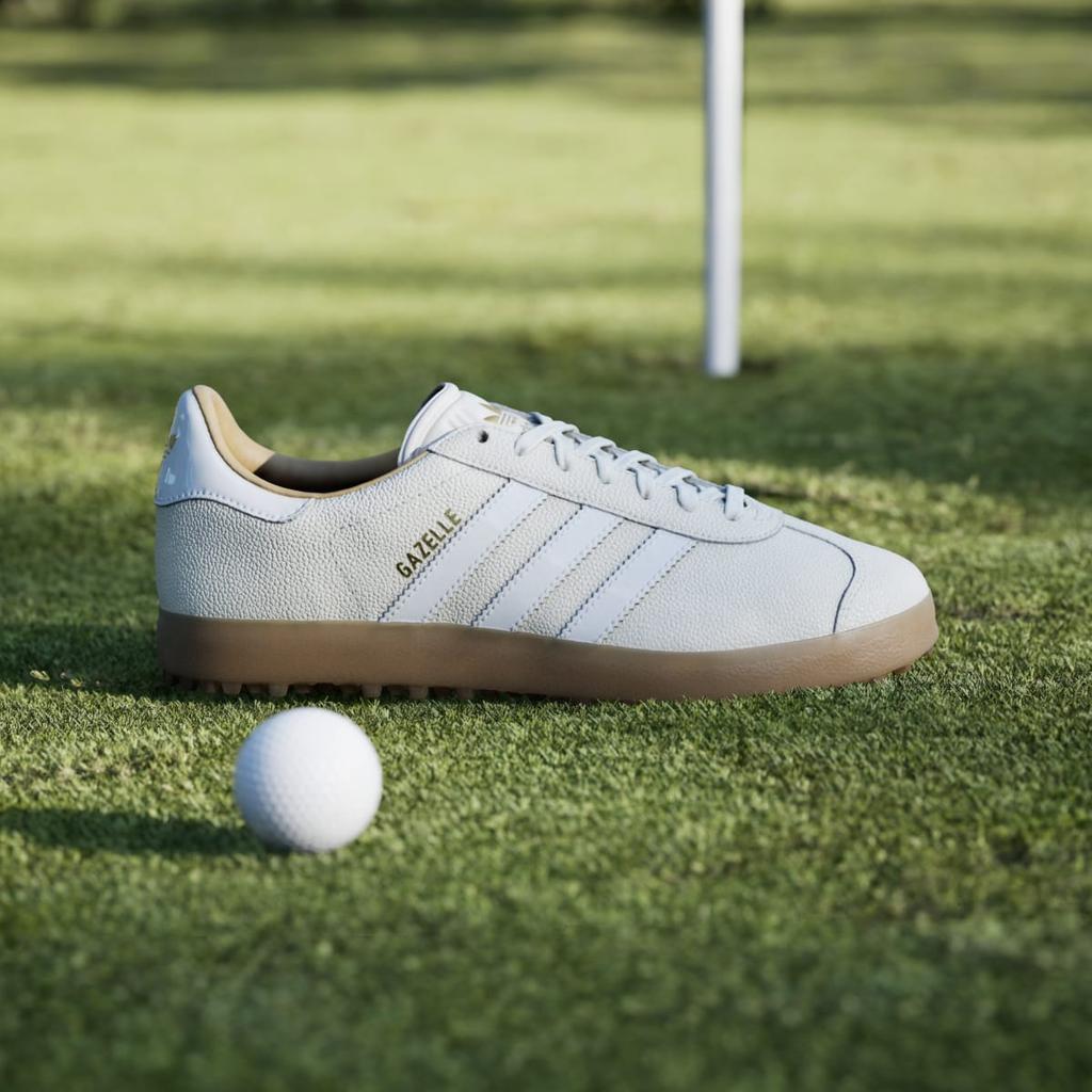 adidas Gazelle Golf LUX JI4156 Unisex Originals Sneakers Chalk White / Cloud White / Gum