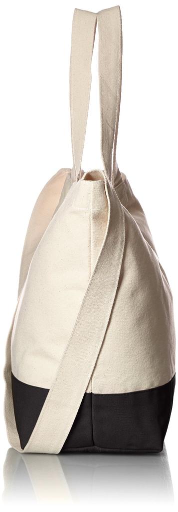 United Athle 14.3 Canvas Switching Tote Bag (149001) in NaturalBlack