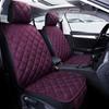 Warm Plush Car Seat Cover Winter Faux Fur Auto Front Back Rear With Backrest Seat Cushion Protector Pad Interior