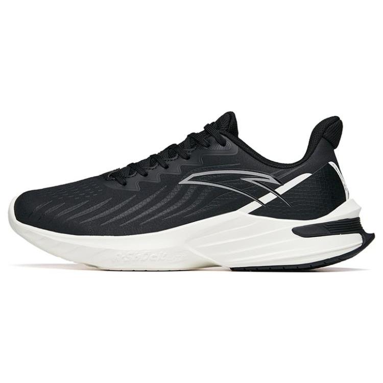 New Anta New Stinger Cushioning And Breathable Low top Running Shoes Men's Black 112215520-10