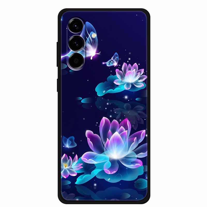 For Samsung Galaxy S26 Case Cute Animal Floral Silicone Soft Cover for Samsung S26 S 26 TPU Coques Phone Cases Pastel Capa Shell