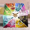 Pokémon Anime Flannel Blanket - Soft Warm Perfect for Sofa, Bedding Camping Travel Office Home Decor -QJY