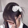 Plush Animal Design Hair Clips Fluffy Soft Bobby Pins Cute Headwear for Students School Daily Wear Hair Decoration