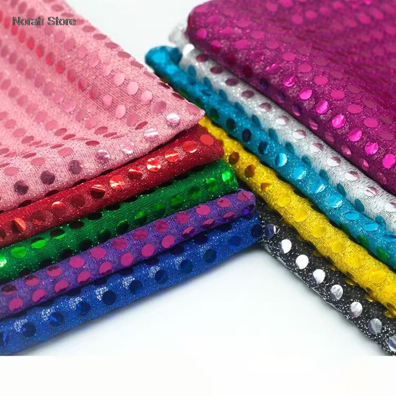 Sequin Fabric Evening Prom Dress By Meters Velvet Reflective Adult's Wedding Dresses Clothes Fabrics Party Special Events