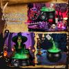 New Halloween Gift Flame Witch Bucket Halloween Decorations Indoor