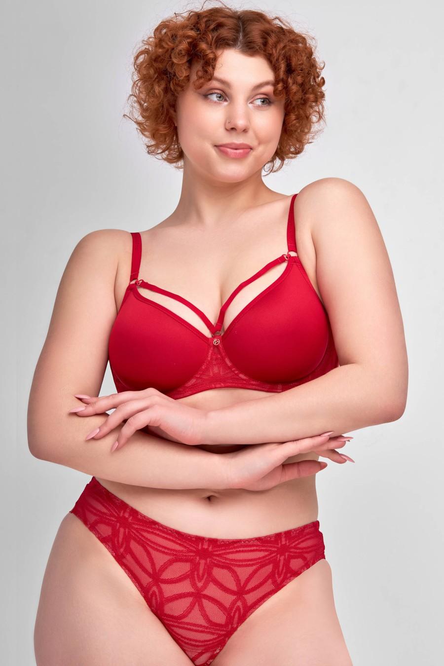

Бюстгальтер із ущільненою чашкою Anabel Arto (82263) 75C імперська червоний колір